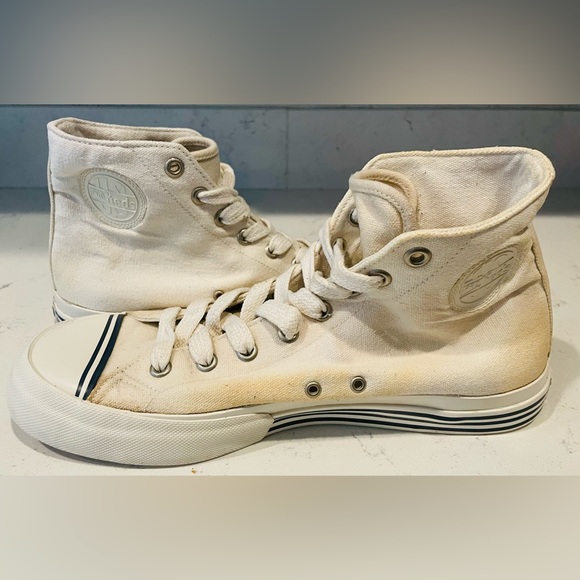 VINTAGE DISTRESSED BASKETBALL PRO-KEDS USA SNEAKERS - Picture 5 of 16